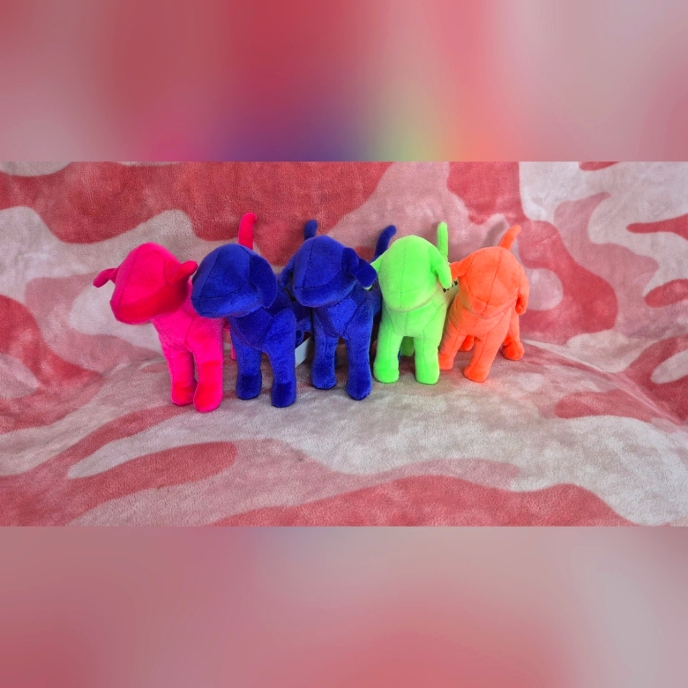 Victoria's secret PINK Velvet Plush Pup Collection